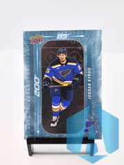 2023-24 Upper Deck Series 1 200' x 85' #DM-8 Jordan Kyrou St. Louis Blues